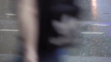 Asfalt üzerinde ışık makineleri