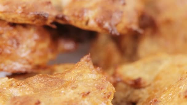 Galletas de avena caseras — Vídeos de Stock