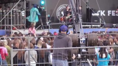 Operatör vinç konserinde