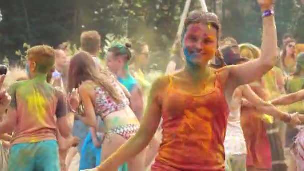 Holi Festival barvy — Stock video