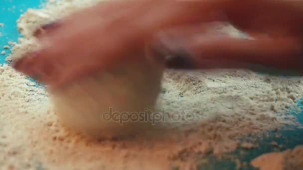 Preparação de bolos de queijo — Vídeo de Stock