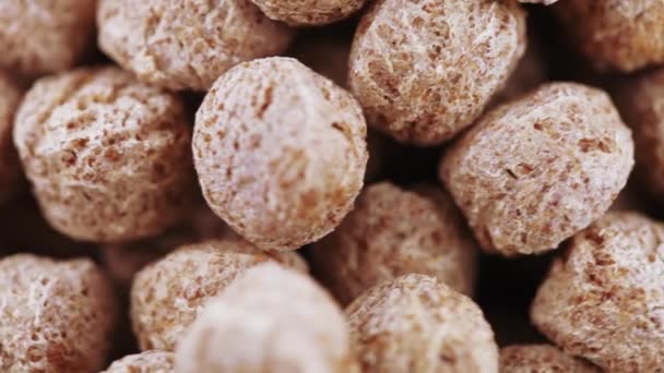 Bran the rye balls — Stock Video