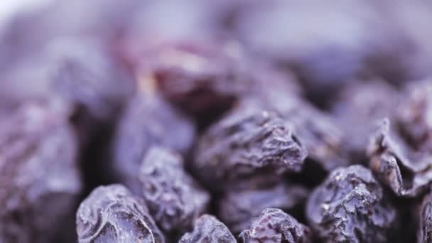 Pile de raisins bleus — Video