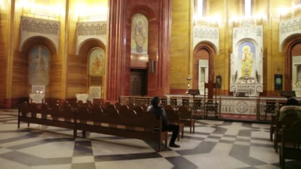 Ermeni Kilisesi Moskova'da karmaşık — Stok video