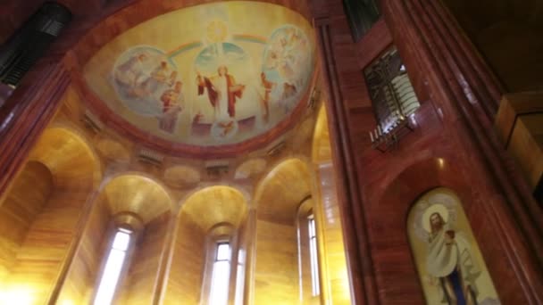 Armeens-apostolische Kerk complex in Moskou — Stockvideo