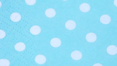 Peçete ile polka dots