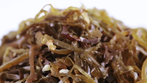 Algas comestíveis a granel — Vídeo de Stock