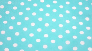 Peçete ile polka dots