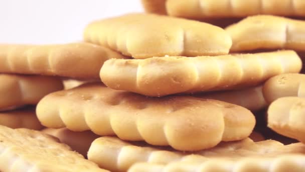 Lenten cookies in bulk — Stock Video