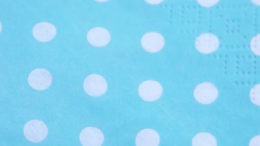 Peçete ile polka dots