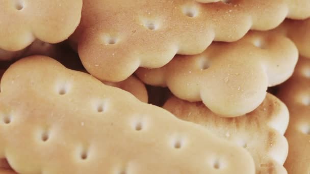 Lenten cookies in bulk — Stock Video