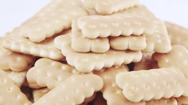 Lenten cookies in bulk — Stockvideo