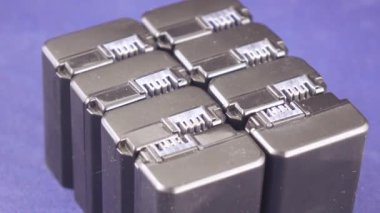 Video kameralar için Grup pil