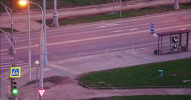 Trafik ışığı ve kavşak
