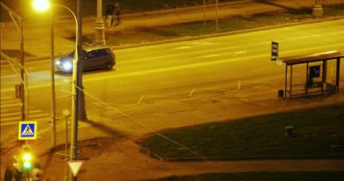 Trafik ışığı ve kavşak