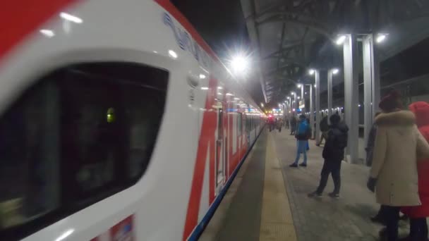 WDC Vista del vagón desde la plataforma — Vídeos de Stock