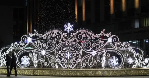 Şenlikli dekorasyon ve Noel — Stok video