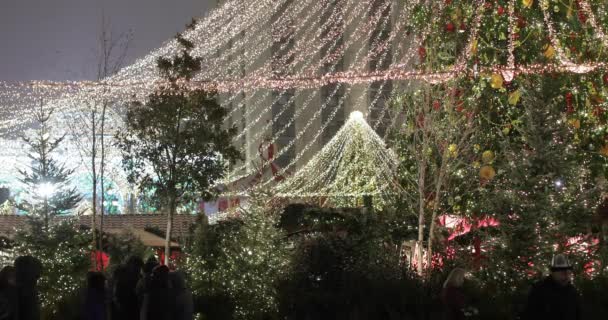 Christmas Market 2020 на Манежній площі — стокове відео