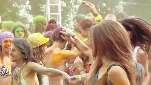 Festival de Colores Holi — Vídeos de Stock