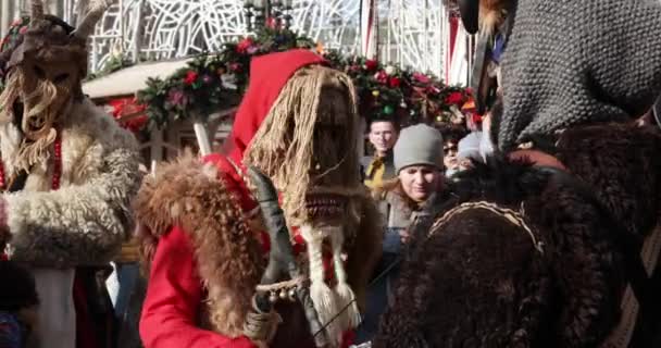 Vacaciones populares Maslenitsa — Vídeo de stock