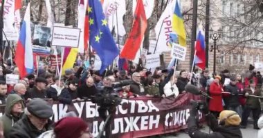 Nemtsov 'un anısına yürüyüş