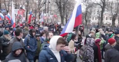 Nemtsov 'un anısına yürüyüş