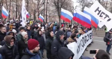 Nemtsov 'un anısına yürüyüş