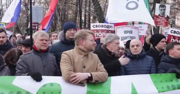 Grigory Yavlinsky és Nyikolaj Rybakov — Stock videók