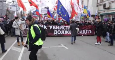 Nemtsov 'un anısına yürüyüş