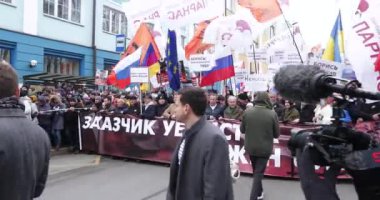 Nemtsov 'un anısına yürüyüş