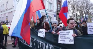 Nemtsov 'un anısına yürüyüş