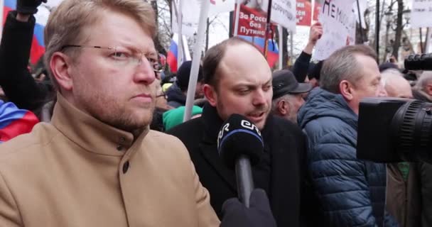 Vladimir Kara-Murza donne une interview — Video