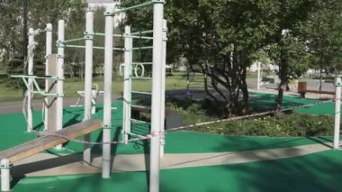 Spor sahası kapandı