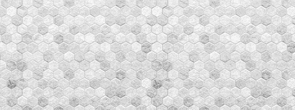 Branco Cleam Honeycomb Modelado Painéis Madeira Forma Hexagonal Madeira Blackground — Fotografia de Stock
