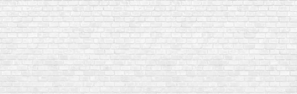 Panorama Yapısal Beyaz Tuğla Duvarı. Panoramik Katı Yüzey. Taş zemin. tuğla duvar yapısı arka plan geniş ve yüksek çözünürlüklü fotoğraf