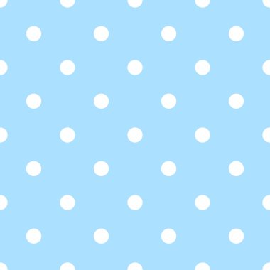 Büyük Polka Noktalı deseni ile sorunsuz arka plan