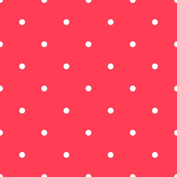 Naadloze achtergrond met grote Polka Dot patroon — Stockvector