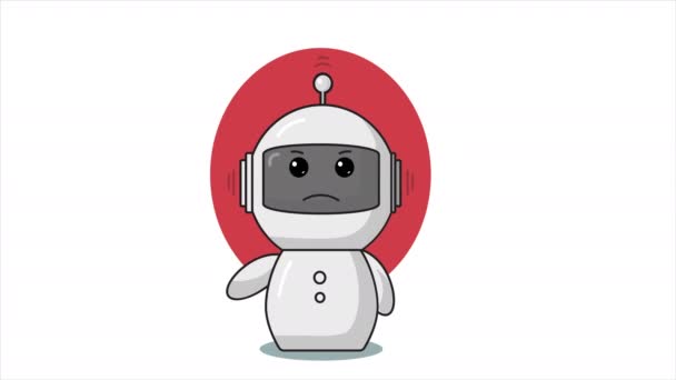 Chatbot, chatbot of chatbot — Stockvideo