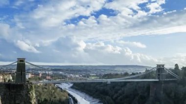 Clifton asma köprü Bristol - Time Lapse Video