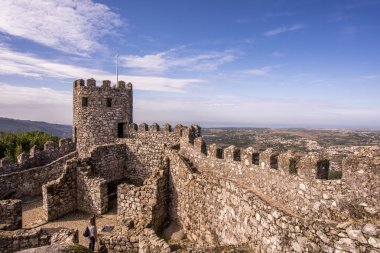 Portekiz'deki Sintra Mağribi Kalesi