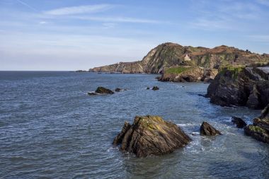 Hele Bay İngiltere'de North Devon'da
