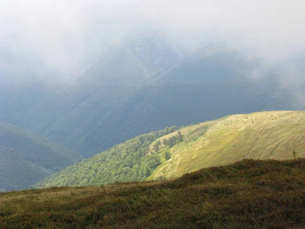 Mountains of the Ukrainian Carpathians — Stock Photo, Image