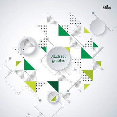 Grafik illüstrasyon geometrik desenli. Eps10 vektör çizim.