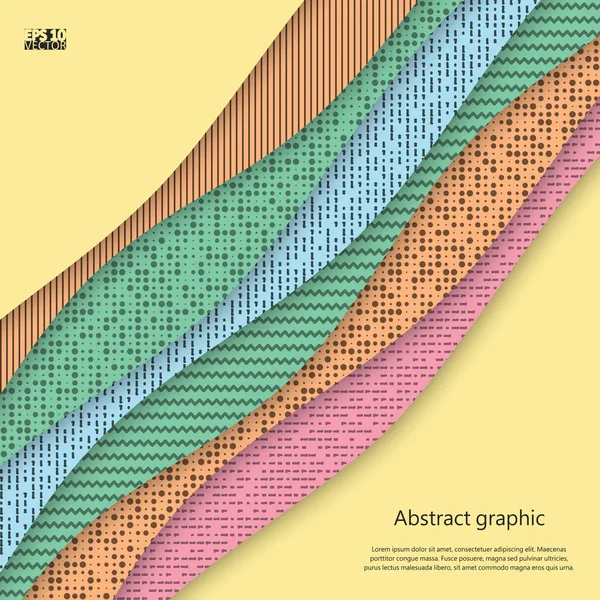 Abstrakter Hintergrund mit geometrischem Muster. Eps10 Vektorillustration — Stockvektor