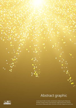 Soyut güneş ufuk ışık ile arka plan. Eps10 vektör çizim.