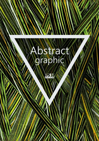 Abstrato exótico fundo folha tropical. Eps10 Ilustração vetorial . —  Vetores de Stock