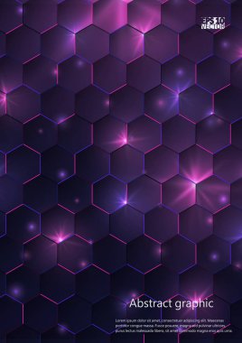 Grafik illüstrasyon geometrik desenli. Eps10 vektör çizim.