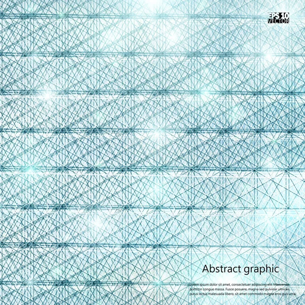 Grafik illüstrasyon geometrik desenli. Eps10 vektör çizim.