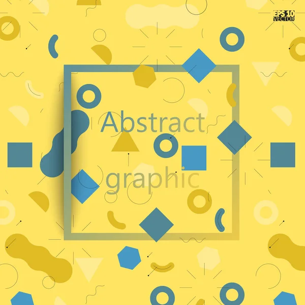 Abstracte achtergrond met geometrische elementen. Eps10 Vector Illustratie. — Stockvector