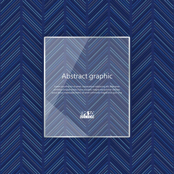 Vector geometrische abstracte achtergrond met vierkanten en lijnen. Eps10 Vector Illustratie. — Stockvector